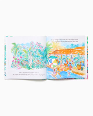 Shop Lilly Pulitzer "life And Lilly" Children's Book In Multi