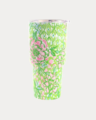 Large Stainless Steel Insulated Tumbler, Fauna Green Lime Feeling Good Accessories Small, large