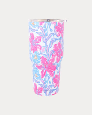 Large Stainless Steel Insulated Tumbler, Multi Beachside Haven, large