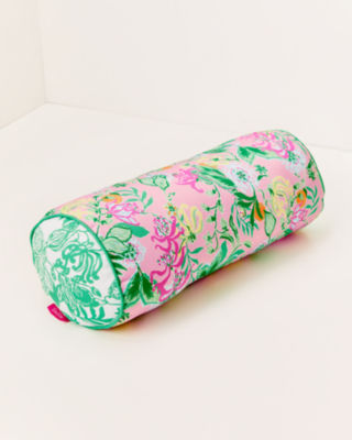 Shop Lilly Pulitzer Bolster Pillow In Multi Via Amore Spritzer