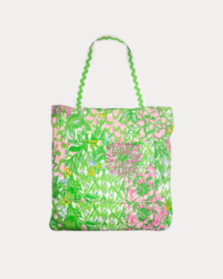 Towel Tote, Fauna Green Lime Feeling Good Accessories Small, large