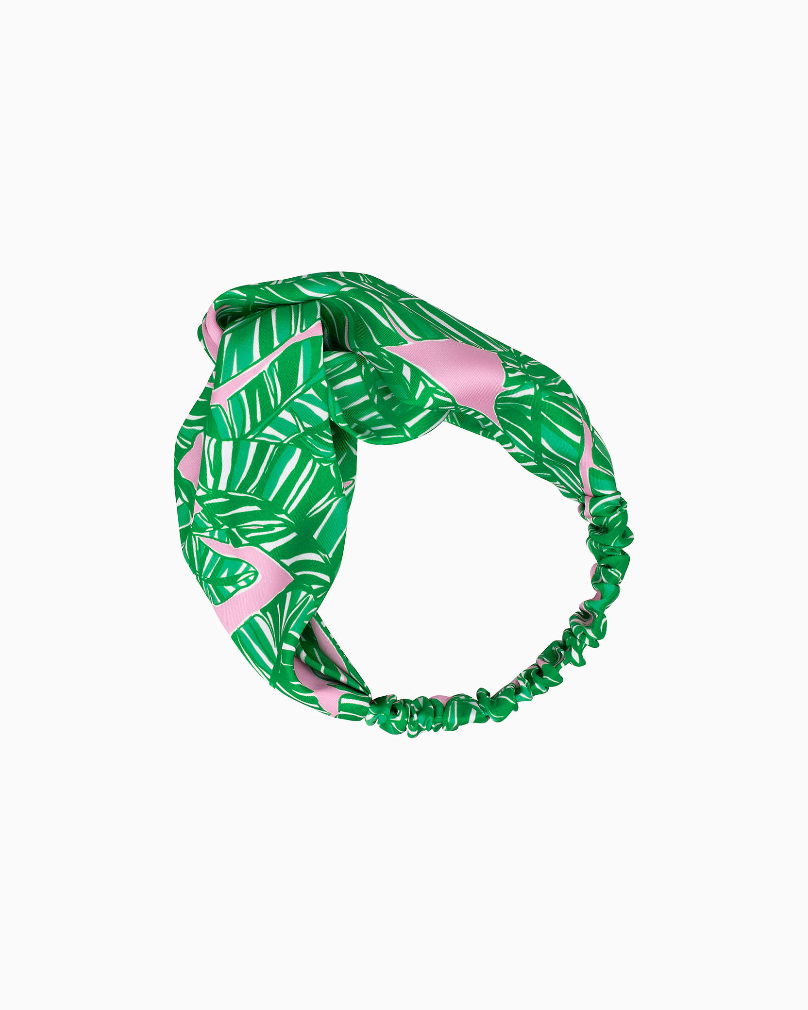 Shop Lilly Pulitzer Twisted Headwrap In Conch Shell Pink Lets Go Bananas
