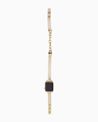 Skinny Apple Watchband, Gold Metallic, large - Lilly Pulitzer