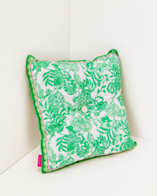 Shop Lilly Pulitzer 20" Indoor/outdoor Pillow In Multi Via Amore Spritzer