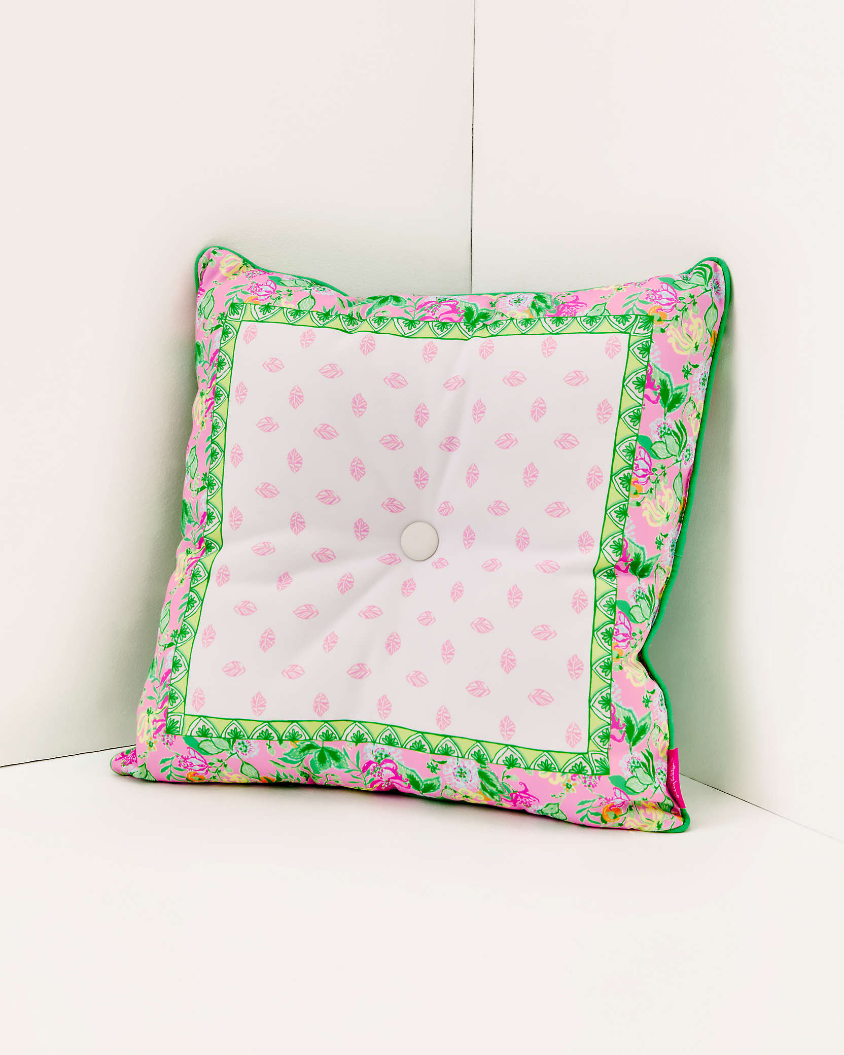 Shop Lilly Pulitzer 20" Indoor/outdoor Pillow In Multi Via Amore Spritzer