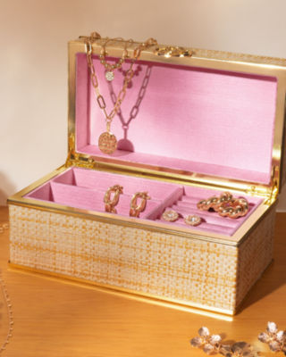 Jewelry Box, Raffia, large - Lilly Pulitzer