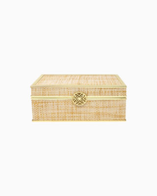 Jewelry Box, Raffia, large image null - Lilly Pulitzer