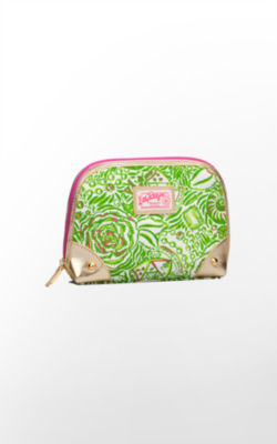 Zippity-do Make-up Bag- Kappa Delta, Classic White Kappa Delta, large  - Lilly Pulitzer