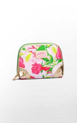 Zippity-do Make-up Bag- Delta Zeta, Lillys Pink Delta Zeta, large  - Lilly Pulitzer