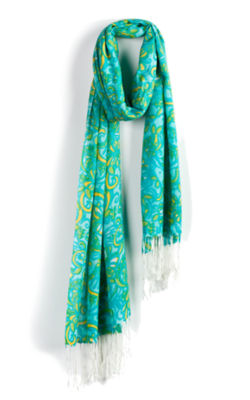 Murfee Scarf - Delta Delta Delta, , large  - Lilly Pulitzer