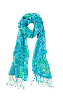 Murfee Scarf - Nashville, , large  - Lilly Pulitzer