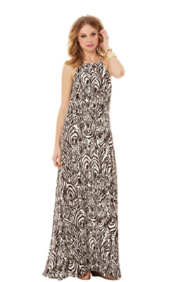 Lilly Pulitzer Angel Halter Maxi Dress In Cameo White Full Entourage |  ModeSens
