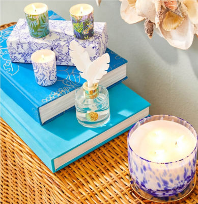 Lilly Pulitzer candles