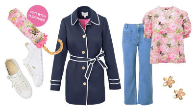 Casual rainy day outfit