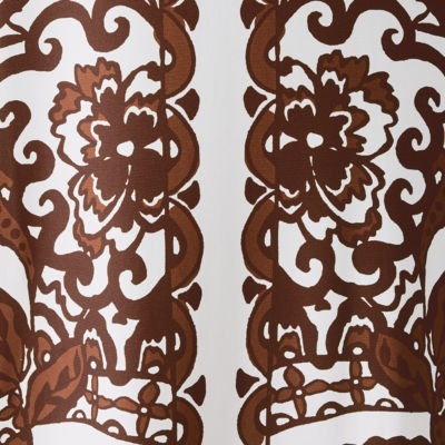 UPF 50+ Quinn Long Sleeve Maxi Dress, Beachcomber Brown Spicy Socialite Engineered Chillylilly, swatch