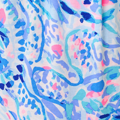 Malone Maxi Dress, Breakwater Blue Tint Party Wave, swatch