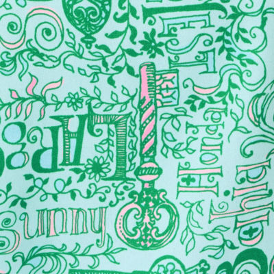 Sea View Linen Button Down Shirt, Bunny Blue Key West Destination, swatch