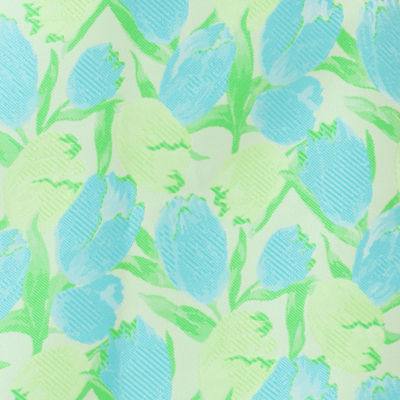 Tiernan Strapless Maxi Dress, Capri Blue Tulip Tango Jacquard, swatch