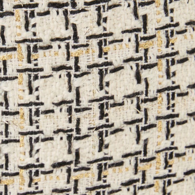 Kalara Boucle Jacket, Coconut Lurex Houndstooth Boucle, swatch