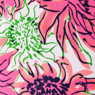 27" Michelle High Rise Crop Pant, Coconut Shine Your Bright, swatch