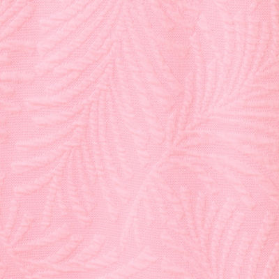 Elsey Shift Dress, Conch Shell Pink Leafy Knit Pucker Jacquard, swatch