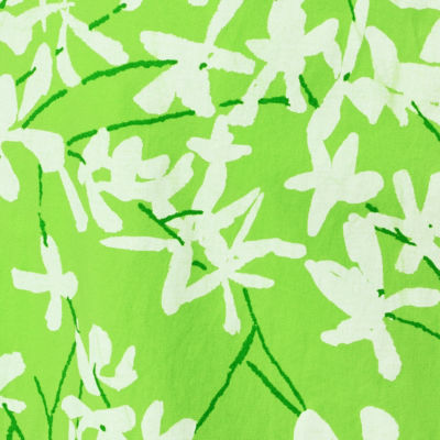 Tina Maxi Romper, Crocodile Green Liza Overprint, swatch