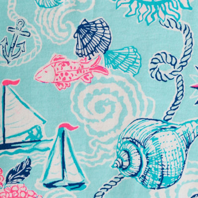 Bingley Dress, Day Dream Blue Cape Cod Destination, swatch