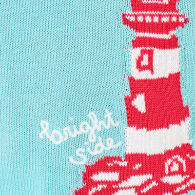 Emra Sweater Tank, Day Dream Blue Lighthouse Jacquard, swatch