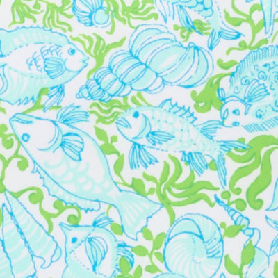 Tumbler with Straw, Day Dream Blue Throw Me A Line, swatch