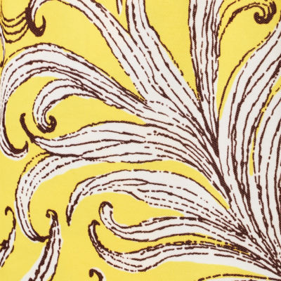 Melodie Skirted Romper, Estelle Yellow Bumbley Buzz Engineered Romper, swatch