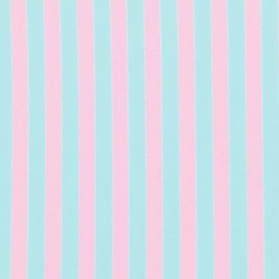 Printed Dinner Napkins, Fresh Water Blue X Conch Shell Pink Stripe Napkin, swatch