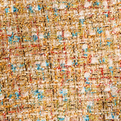 Bindy Boucle Shift Romper, Iced Latte Golden Age Eyelash Boucle, swatch