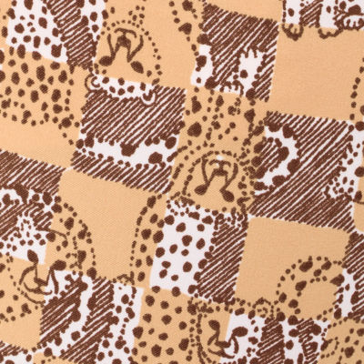 UPF 50+ Luxletic 28" Corso Kick Flare Pant, Iced Latte Lil Cheetah Checks Golf, swatch