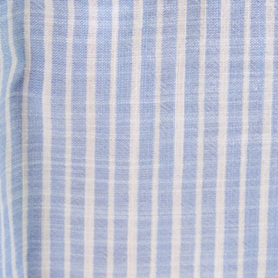 5" Croix Short, Jacaranda Blue Beach Day Embroidered Seacret Stripe, swatch