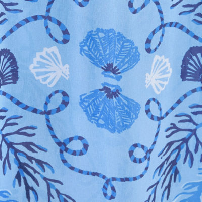 Kingston Silk Maxi Caftan, Jacaranda Blue Knotty And Nice Engineered Woven Maxi, swatch