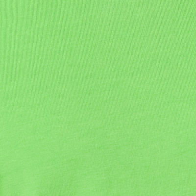 Clairmont 3/4 Sleeve Lace Trimmed Knit Top, Jackfruit Green, swatch