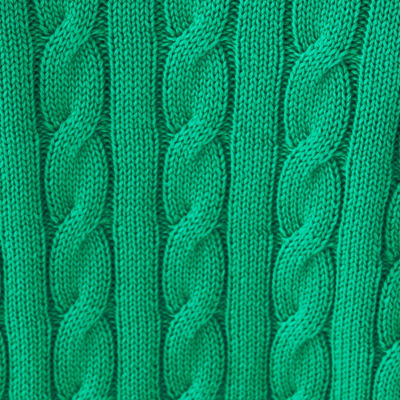 Brockton Cotton Sweater, Kitts Green X Pink Bliss Tipping, swatch