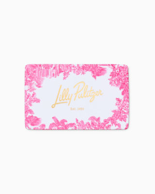 Gift Card, Resort White Pb Anniversary Toile, large - Lilly Pulitzer