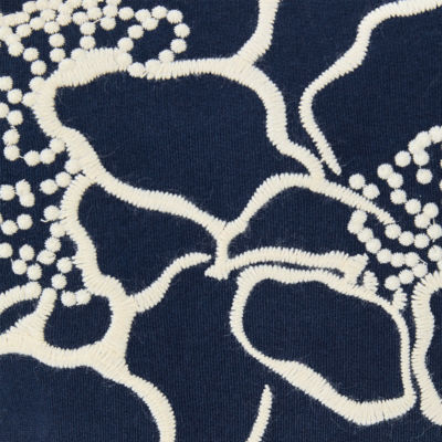 Ballad Cotton Sweatshirt, Low Tide Navy Go Big Embroidery, swatch