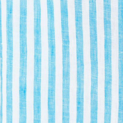 Jazmyn Linen Tunic Dress, Lunar Blue Bimini Stripe, swatch