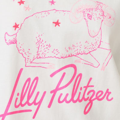 Stella Aries Zodiac Knit Top, Multi Aries Graphic, swatch