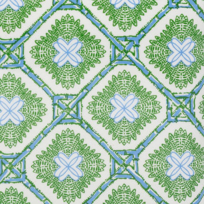 Trellis Printed Candle, Multi Bamboo Logo Trellis, swatch