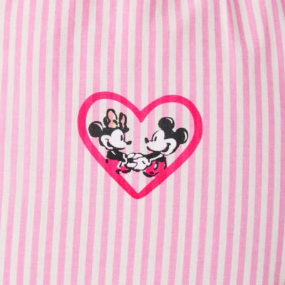 Mari Pajama Button-Up Shirt, Multi Disney Half Drop Overprint, swatch