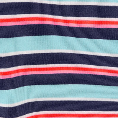 Beaty Dress, Multi Firecracker Yarn Dye Stripe, swatch