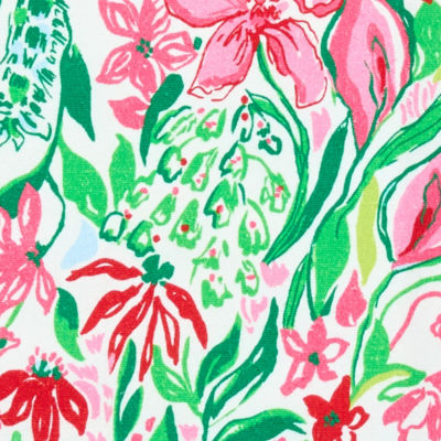 Printed Reversible Placemats, Multi Glowing Gardens Reversible Placemat, swatch