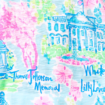 lilly pulitzer snapback print