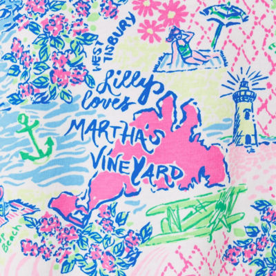 Kristen Swing Dress, Multi Lilly Loves Marthas Vineyard, swatch