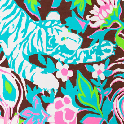 UPF 50+ ChillyLilly Kaden Maxi Dress, Multi Oversized Royal Zoo Engineered Chillylil, swatch