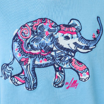 Ballad Cotton Sweatshirt, Multi Paisley Parade Embellishment, swatch