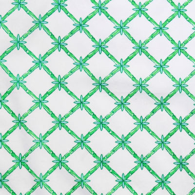 Dinner Napkin Set, Multi Simple Bamboo Trellis With Star, swatch